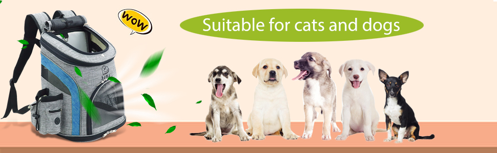 PETCUTE Рюкзак для собак, чорний: зручний та дихаючий, з внутрішнім ременем безпеки та кишенями для аксесуарів. Ідеально для прогулянок, подорожей та активного відпочинку з вашим улюбленцем.