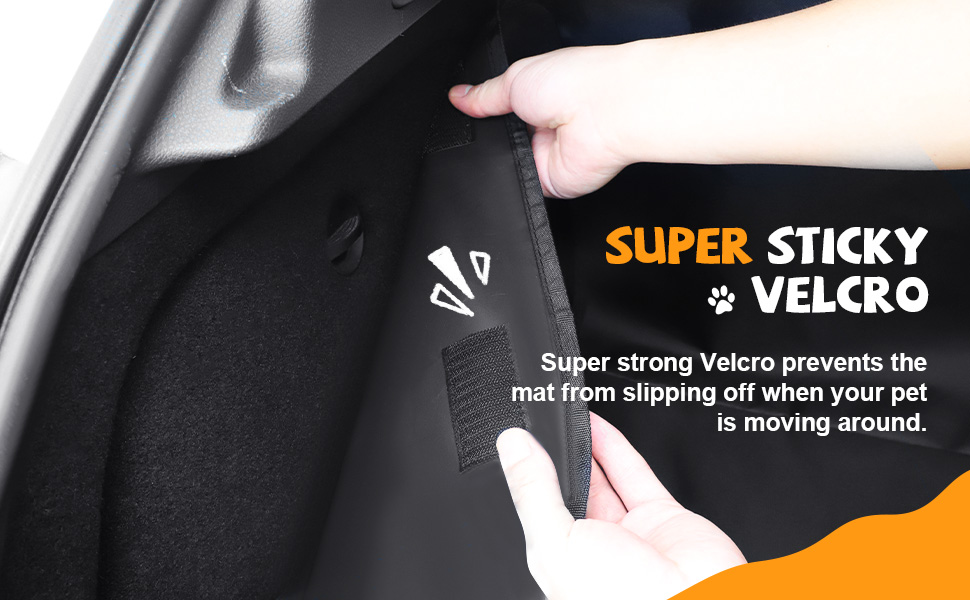 Захист для багажника автомобіля від собаки: універсальний килимок, водонепроникний, стійкий до подряпин, з боковими бар'єрами та захистом краю багажника