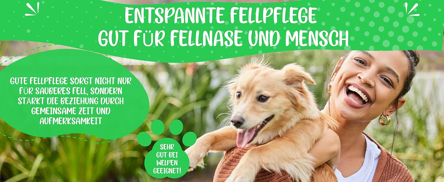 М'яка щітка для котів та собак, TESTURTEIL – переможець у порівняннях, захисні нопочки для чутливої шкіри, розмір M