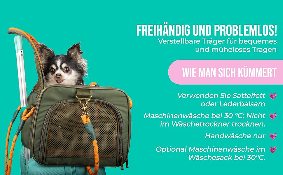 Сумка-переноска для собак Bonita, коричнева, універсальний розмір 45x30x27 см