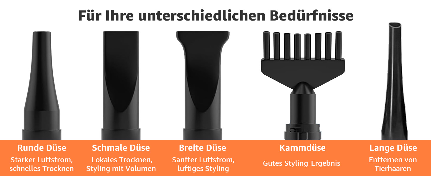 XKISS 2800W Професійний набір для догляду за тваринами 6 в 1: фен, машинка для стрижки шерсті, пилосос для шерсті