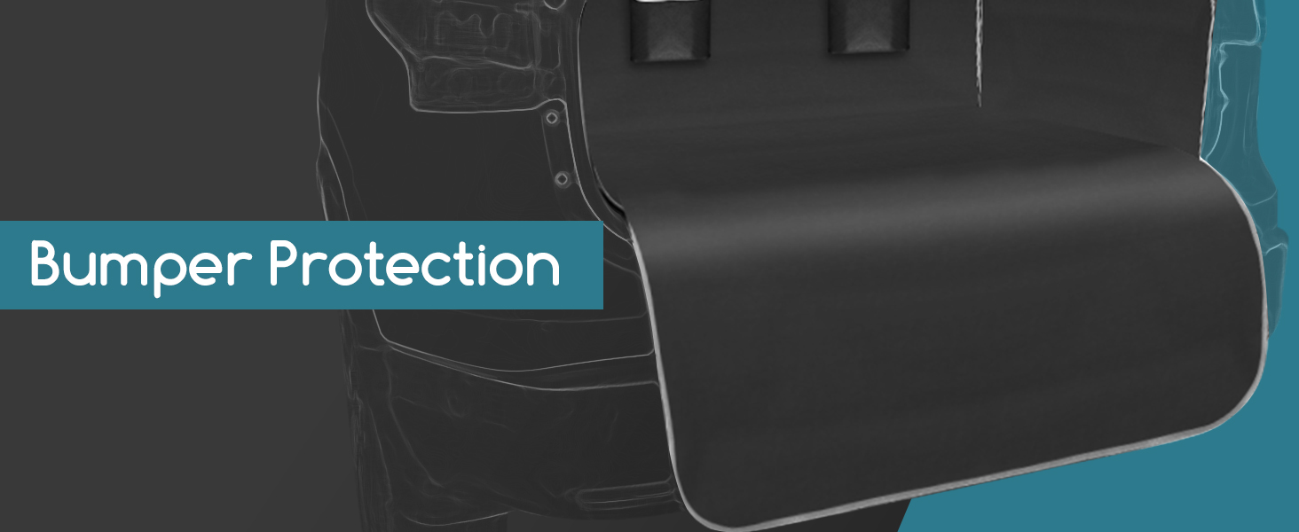 Захист для багажника автомобіля Nobleza для собак: килимок з захистом краю, універсальна автодека для собак з 2 кишенями, 185 x 105 см, водонепроникний та стійкий до подряпин