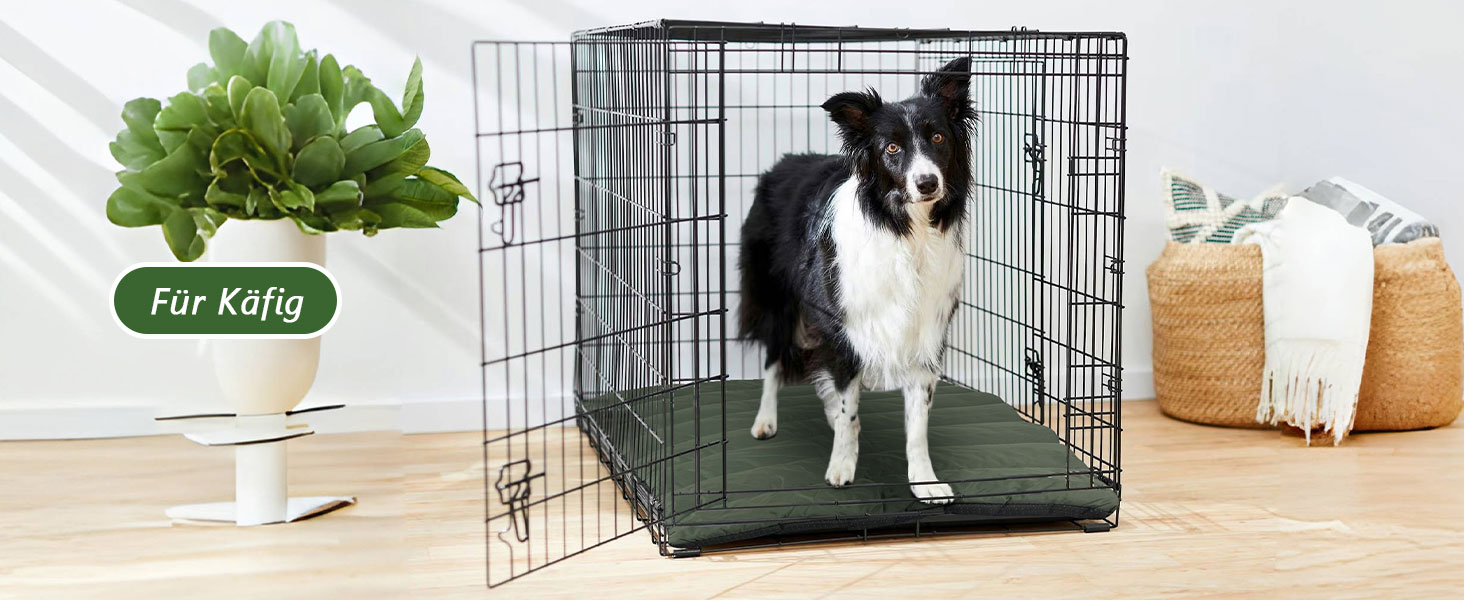 Водонепроникний килимок для собак Lohofrnny 110x68 см, товстий, м'який, з можливістю прання, для подорожей, кемпінгу та відпочинку на природі (оливковий)