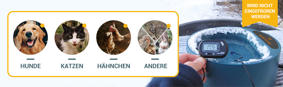 Автоматичний годівниця-поїлка з підігрівом для тварин 2L: інтелектуальна температура та контроль рівня води