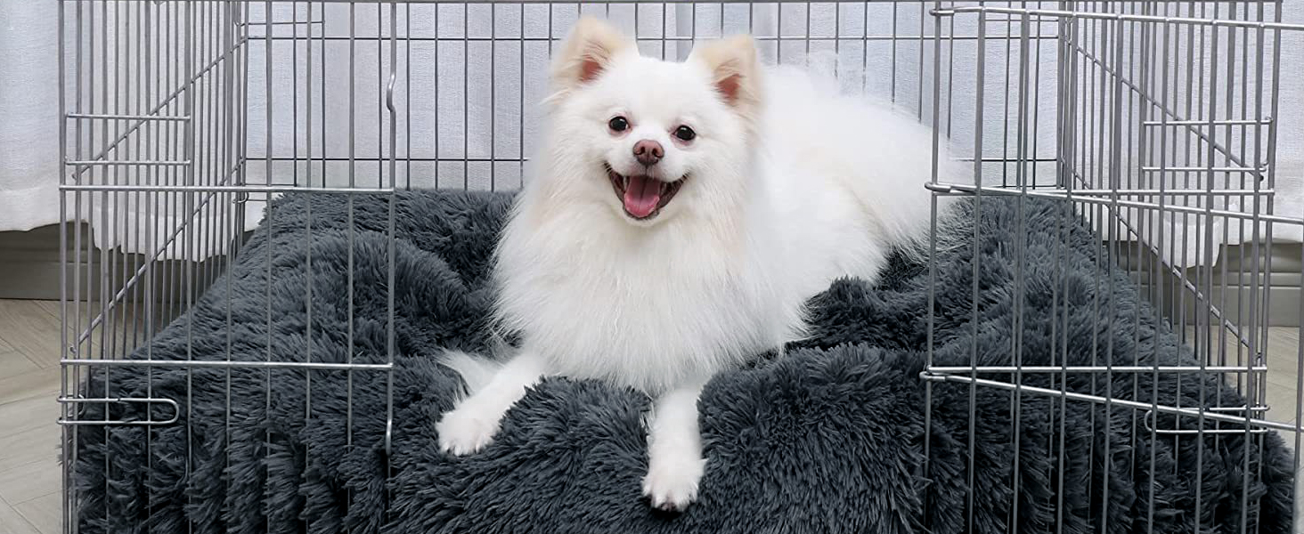 М'яке ортопедичне ліжко для собак DONWEI, килимок для собак, миється, знімний чохол, неслизька підстилка для лежанки, 75x50x6 см, сірий колір Ombré Grey (XL - 100 см, темно-сірий - 100 см)