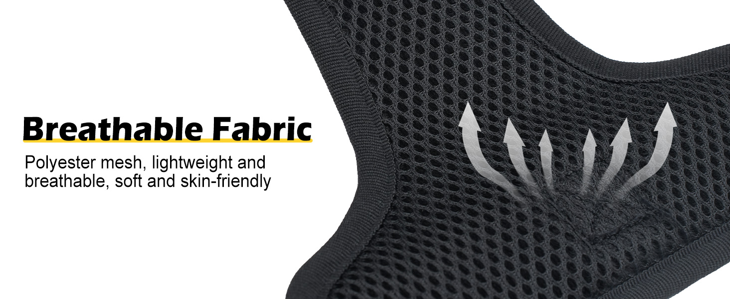 Світловідбиваючий нашийник для собак Joytale з LED, для середніх та великих собак, без натягування, з ручкою, регульований, для нічних прогулянок, зелений/помаранчевий, M/XL