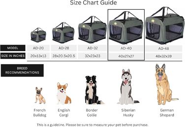 М'яка транспортна коробка Go Pet Club, 101,6 см, шавлія