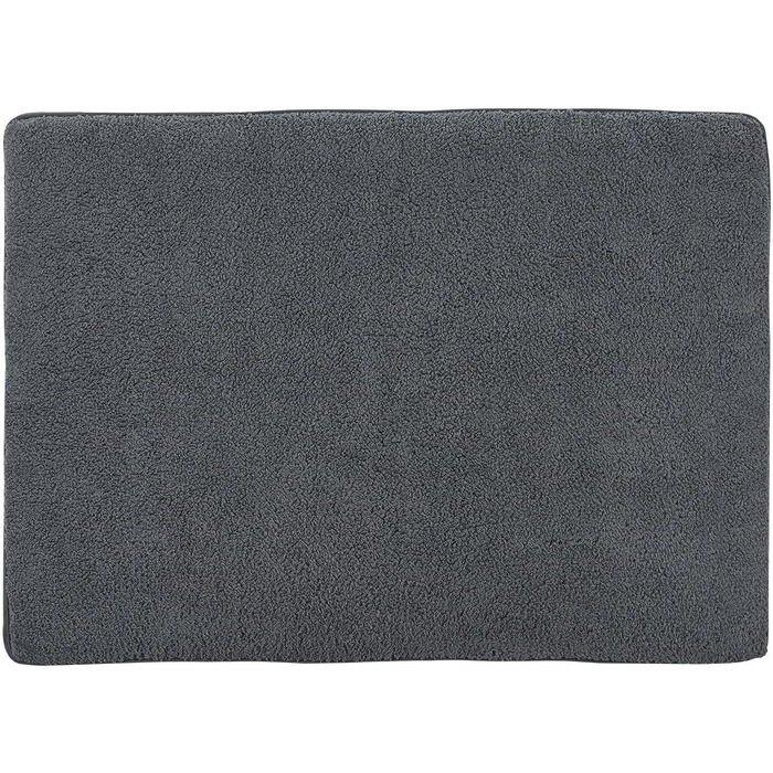 Ортопедичне ліжко для собаки Juskys Milow 112x81см, сіре