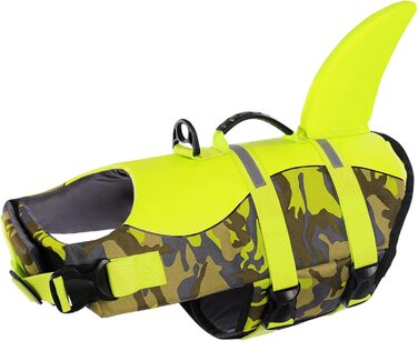 Рятувальний жилет для собак Queenmore, GreenCamo, розмір S