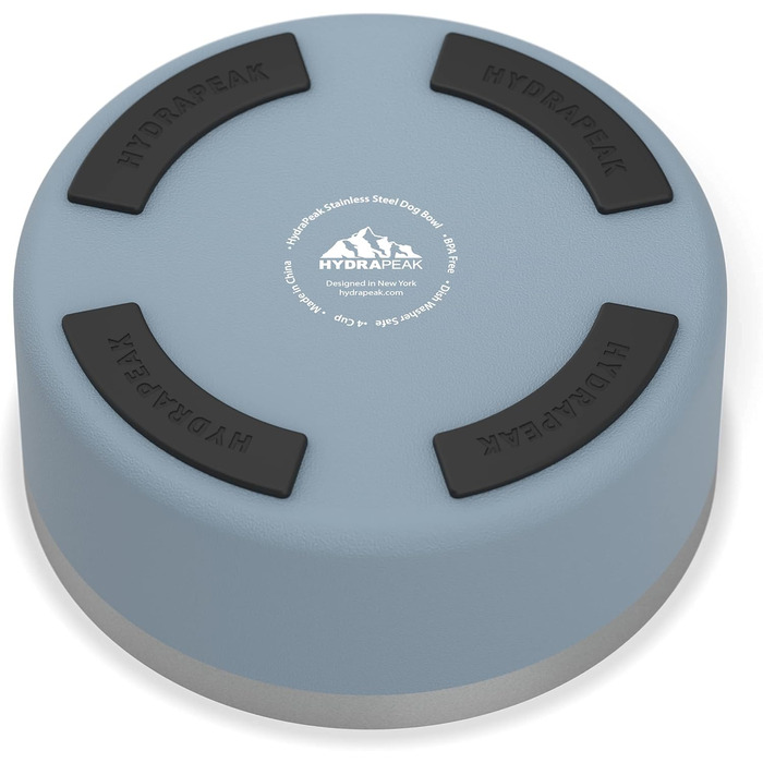 Hydrapeak миска для собак, нековзна, з нержавіючої сталі, для води та корму, для великих і малих собак, 907 мл, 1,8 л, різні розміри, Storm