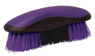 Щітка для коней Weaver Leather Dandy, фіолетово-чорна, розмір M