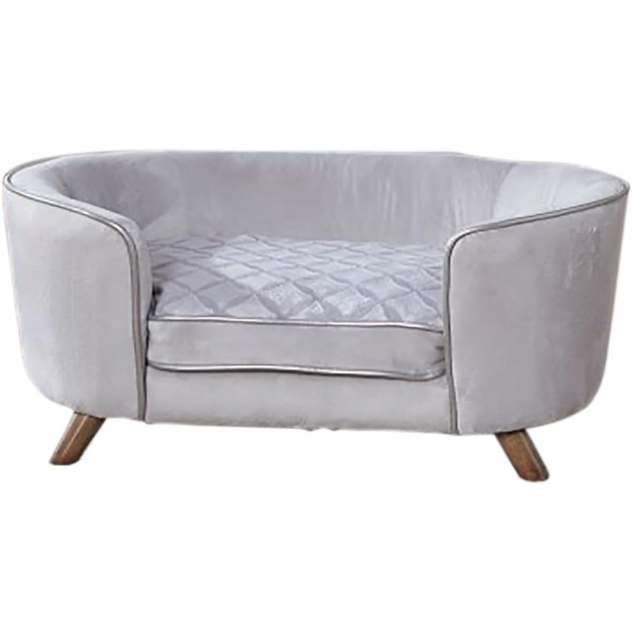 Зачарований hondenmand Quicksilver zilver 84x57x35,5 см