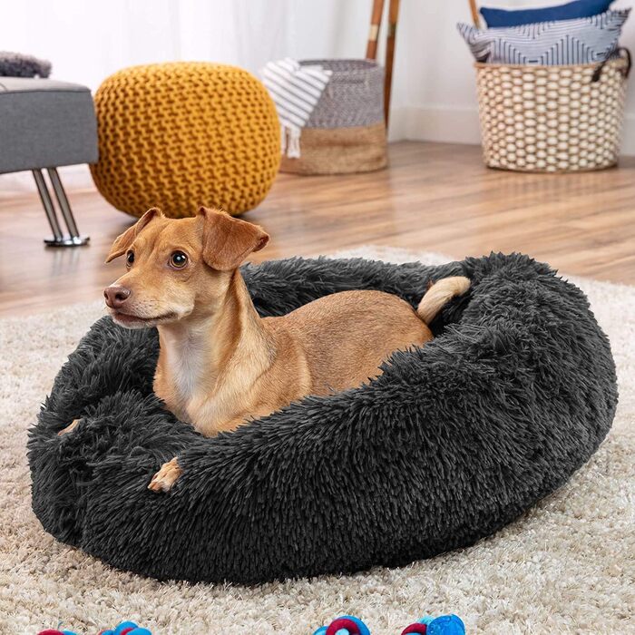 М'яке ліжко MFOX Calming Donut для собак/котів