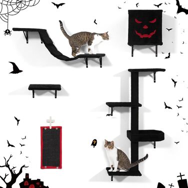 Набір COZIWOW Wall Cat Climber - Готичний дизайн