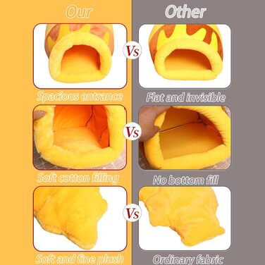 Лежанка Honeypot Cat Cave з подушкою, яку можна прати