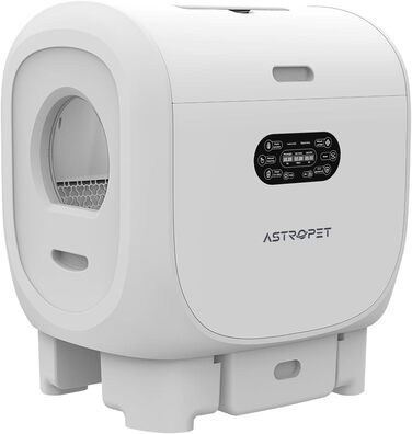 Туалет для кішок AstroPet 101L самоочищається XXL, UV, Io.