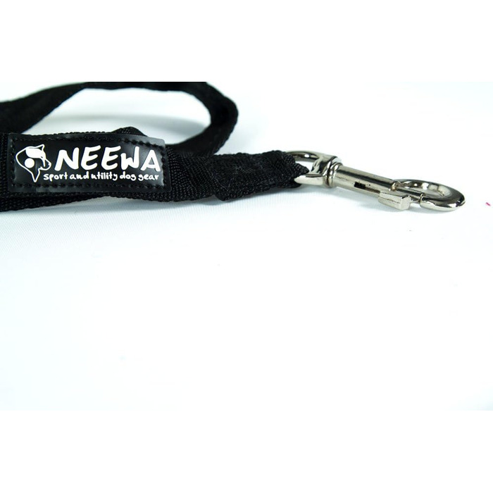 Повідок з амортизатором Neewa Tug Line, 1.5 м, чорний