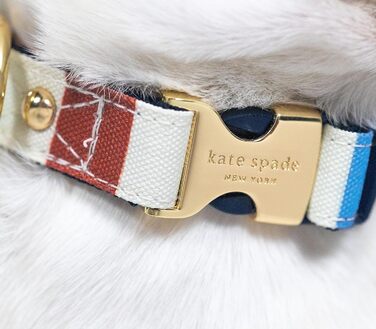 Нашийник для собак Kate Spade NY, золота пряжка, 39-61 см, регульований