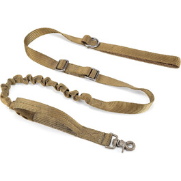 Повідець для собаки JiePai Tactical Bungee, 1,8 м, Coyote Brown