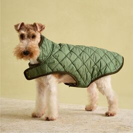 Стьобане пальто Rosewood x Joules Khaki для великих собак