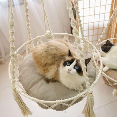 Гамак Ricemru Cat 50 см ручної в'язки настінний