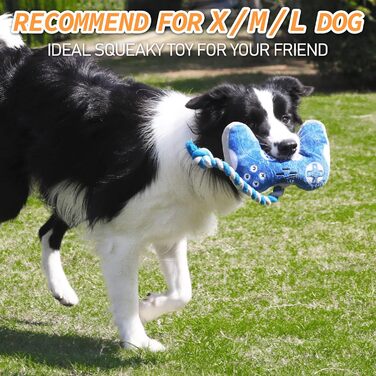 Іграшка MTERSN Squeaky Dog синій ігровий контролер