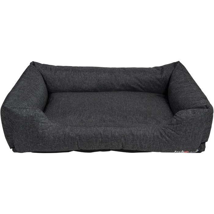 Водонепроникний диван для собак JACK AND VANILLA, міцний і комфортний, чорний, XL 120x82x27 см, легко миється