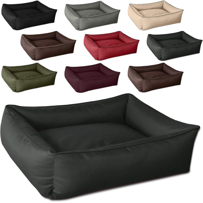 Ліжко для собак BedDog MAX, знімний чохол, XXL, бежевий