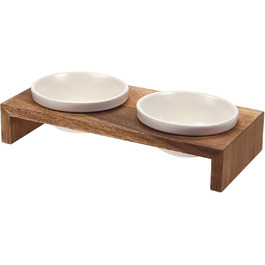 Подвійна миска для собак Wolters Gohan, тік, 0,2 л
