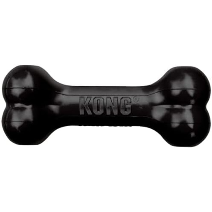 Іграшка для собак KONG Extreme Goodie Bone, середня, чорна, 3 шт