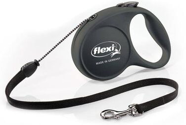 Рулетка-повідок для собак FLEXI Fun, XS, чорний, автоматичний