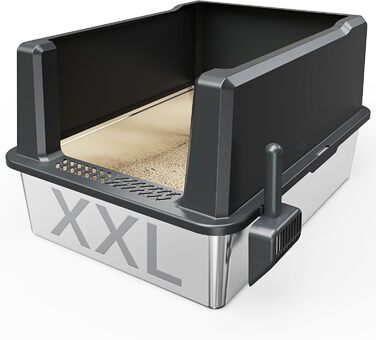 Лоток з нержавіючої сталі розміру XXL, дуже великий, легко чиститься
