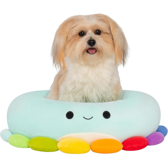 Оригінальне ультрам'яке плюшеве ліжко для домашніх тварин Squishmallows Jerrika Восьминіжка, 50,8 см, офіційне