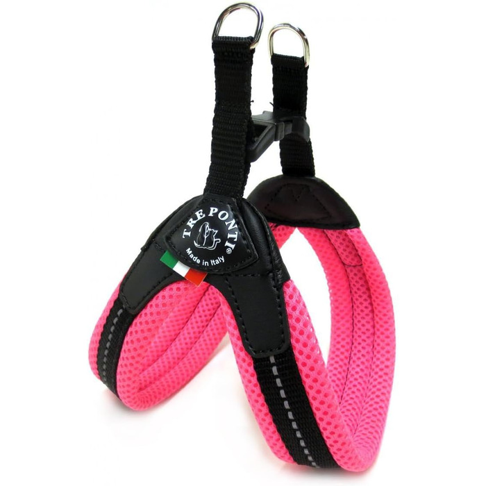 Шлея TRE PONTI Easy Fit Mesh Fix Neon, розмір 4, жовта