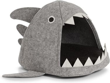 Кошик для кішок Zeller 14374 'Shark', повстяний, сірий