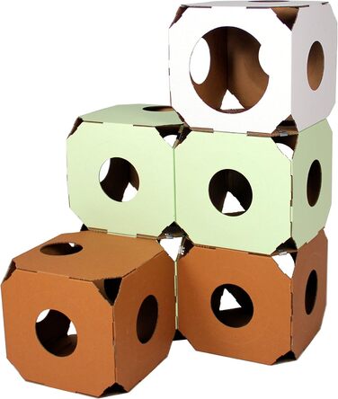 Модульні коробки Cat Condo, Білосніжка, 2 упаковки