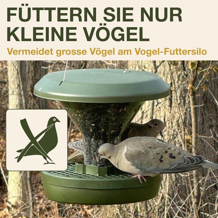 Годівниця для птахів SWISSINNO SMART Birds зелена