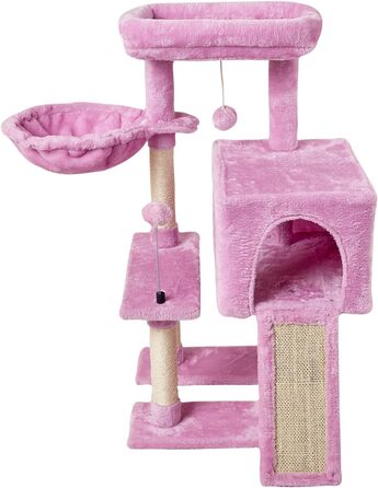 Вежа Cat Tree Tower рожевий з Cat Tree & Bed, 10