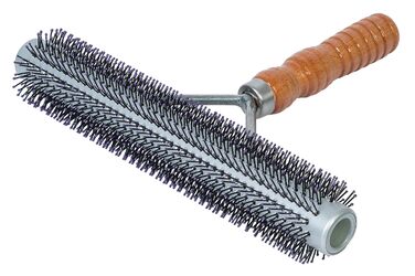 Щітка для худоби Weaver Leder 69–6013, срібляста/фіолетова