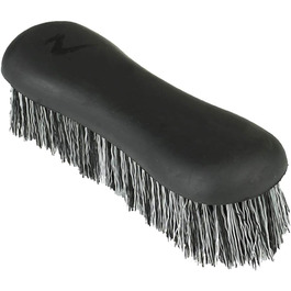 Щітка для коней HORZE Softgrip з короткою щетиною, чорна