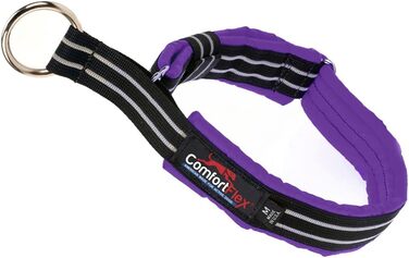 ComfortFlex мартингейл нашийник для собак, 3,8 см, відбивний, нейлоновий, регульований, м'яка підкладка, безпечний, обмежене затягування