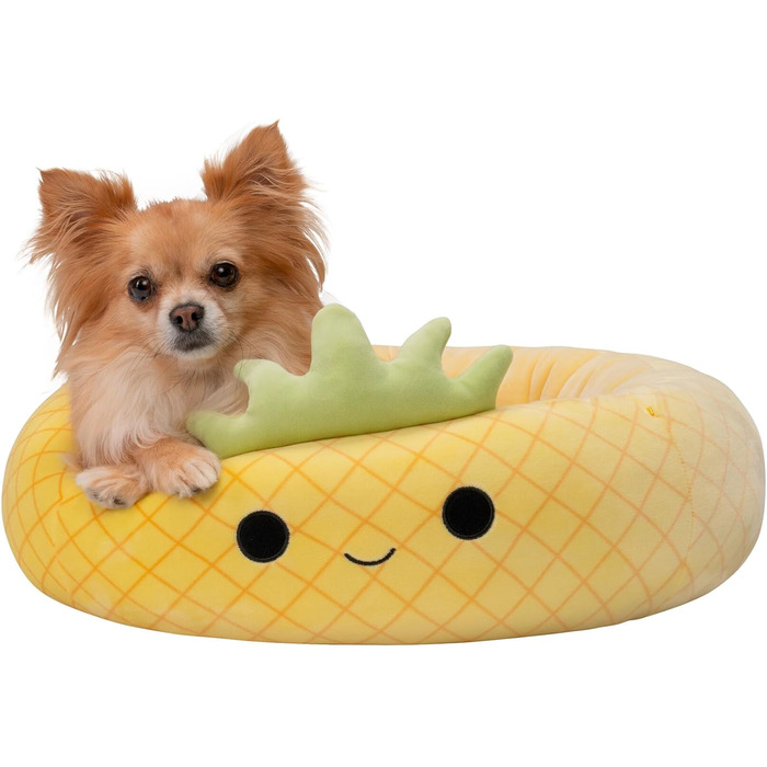Лежанка для домашніх тварин Squishmallow Maui Pineapple 50 см, плюшева