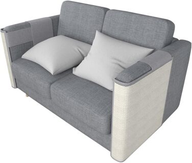 Килимок для кішок GIBZ Sisal, 8050см, білий