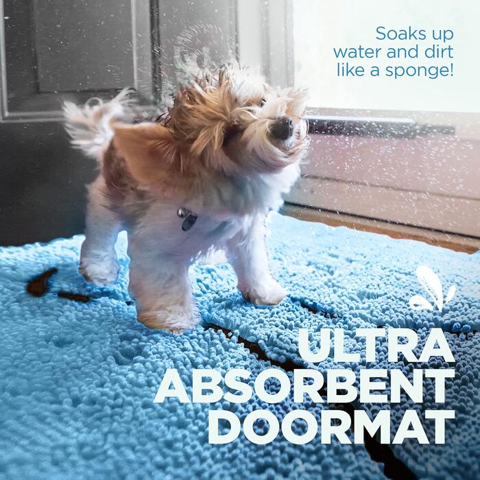 Іграшка для собак Soggy Doggy у вигляді кістки, велика, синьо-коричнева