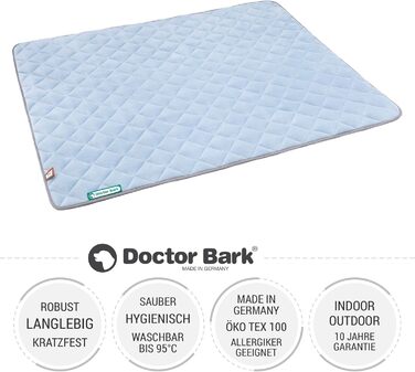 Двостороння ковдра Doctor Bark для великих собак, яку можна прати при 95C