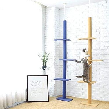 Багатошарова платформа S-Lifeeling Cat Climber Tree (фіолетова)