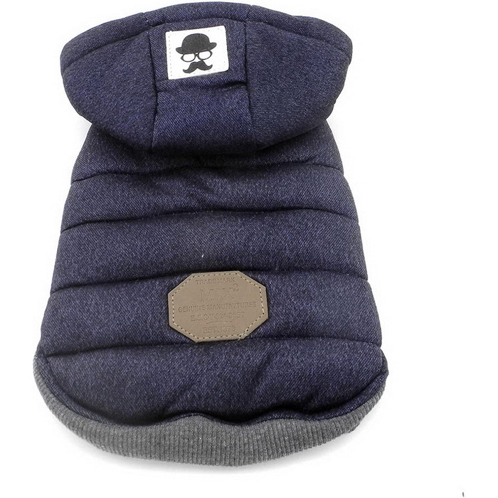 Пальто з капюшоном Zunea Dog Fleece, тепле, вітрозахисне, 9XL