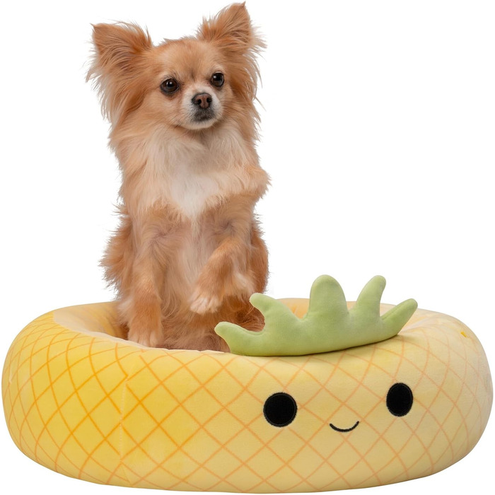Лежанка для домашніх тварин Squishmallow Maui Pineapple 50 см, плюшева