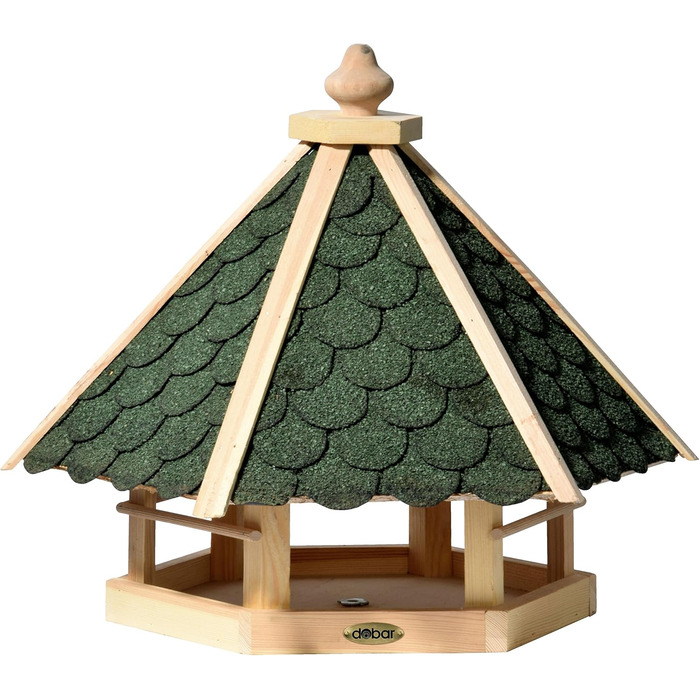 Вілла для птахів dobar 98521FSCe 6-кутна, зелена, 45x541 см