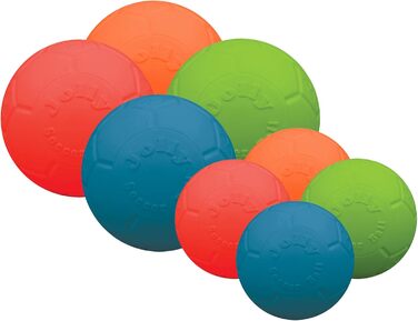 М'яч для собак Jolly Pet Zen-Kat Jolly Soccer Ball 20 см, червоний, великий/дуже великий